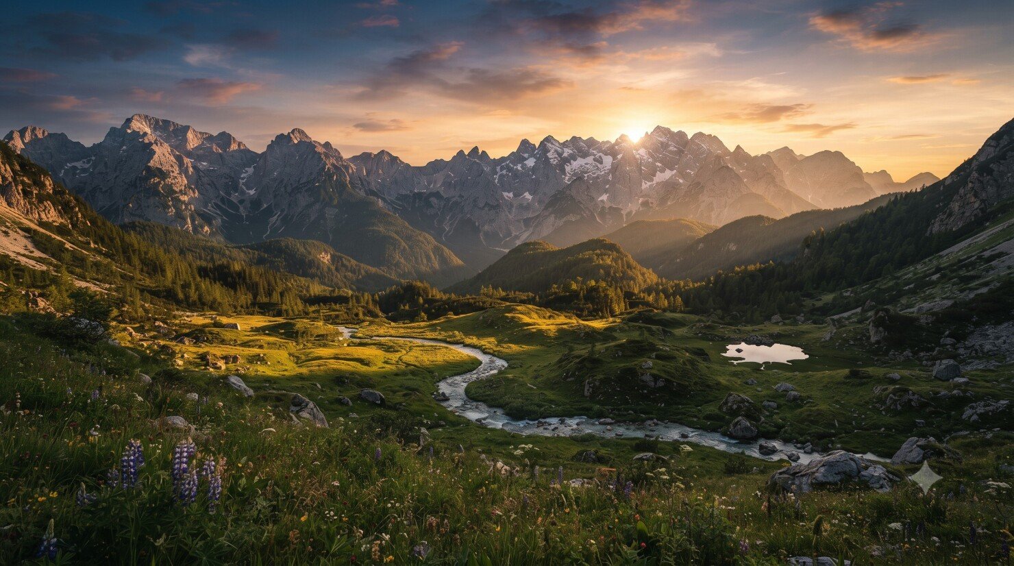 Horská krajina