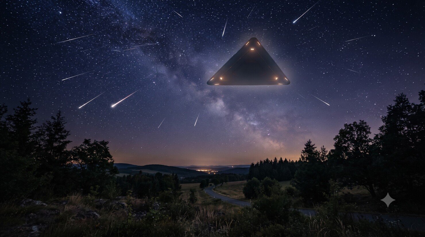 Ufo nad krajinou